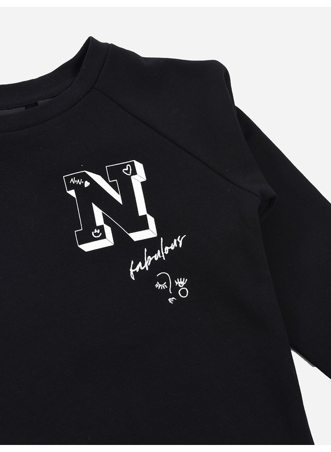 Nik&NIk FW22 - Nia Sweater - Black