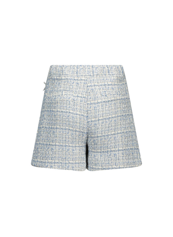 Le Chic SS23 - Dons Tweed Shorts - Song Sung Blue