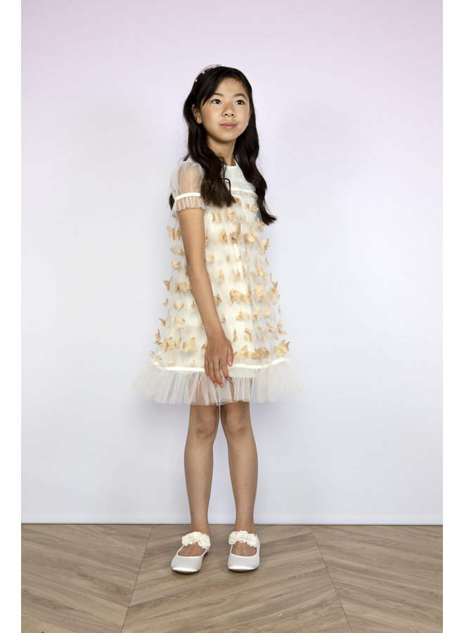 Le Chic SS23 - Safa Butterfly Net Dress
