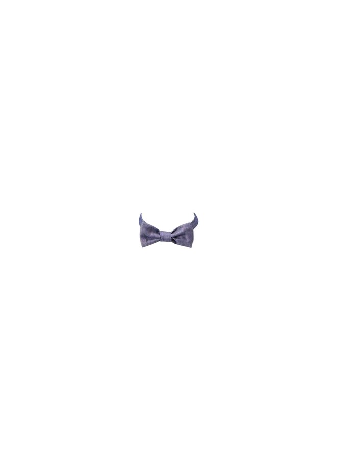 Le Chic SS23 - Garcon Chambray Bow Tie - Mid Blue