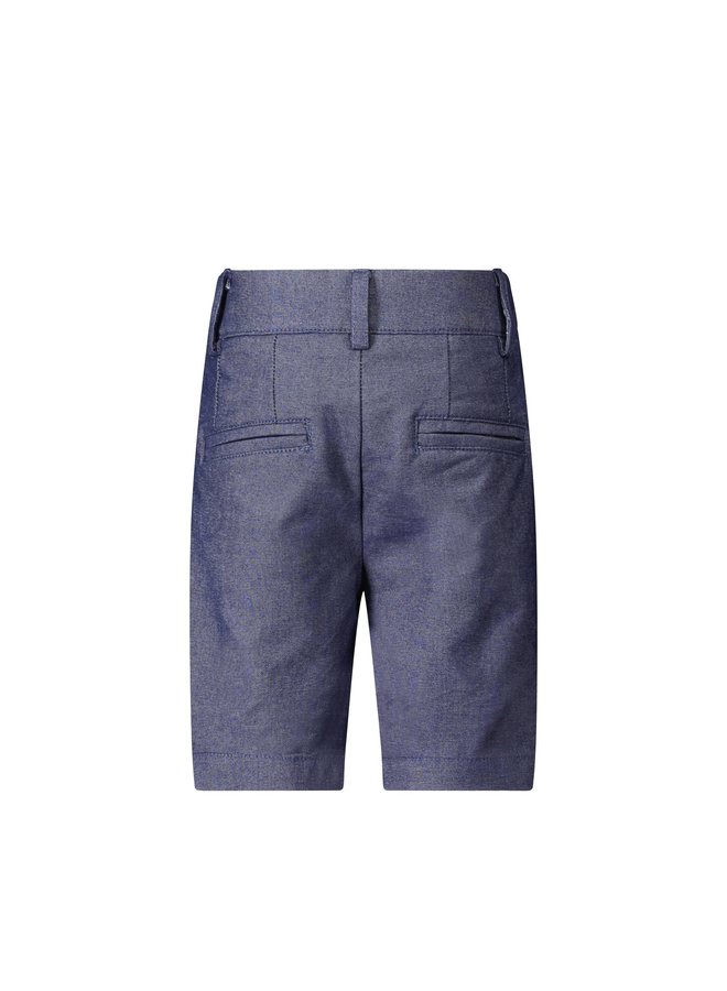 Le Chic SS23 - Garcon Baby Chambray Short - Mid Blue