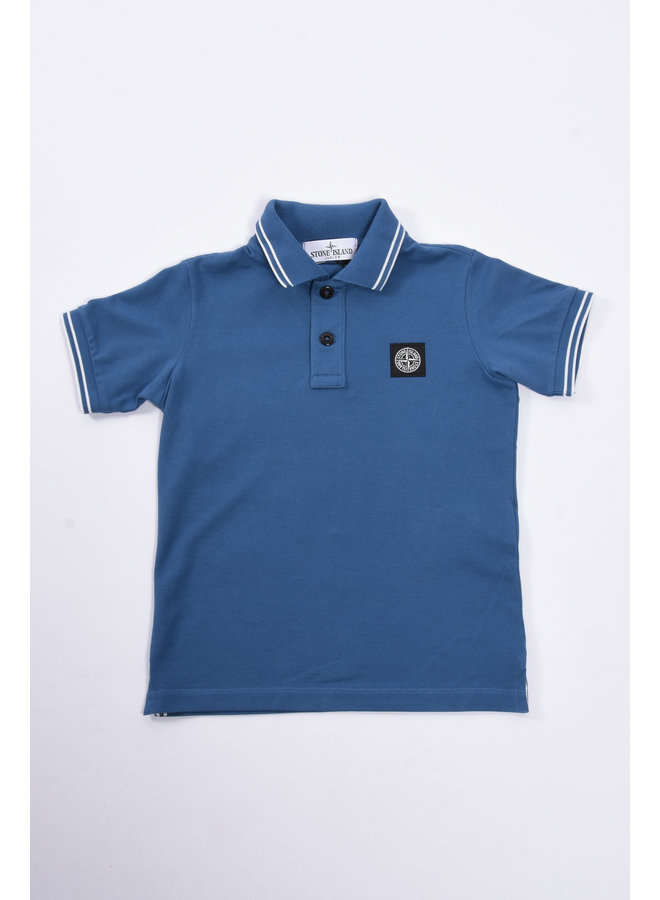 Stone Island SS23 - Polo Shirt Logo-Patch - Royal Blue