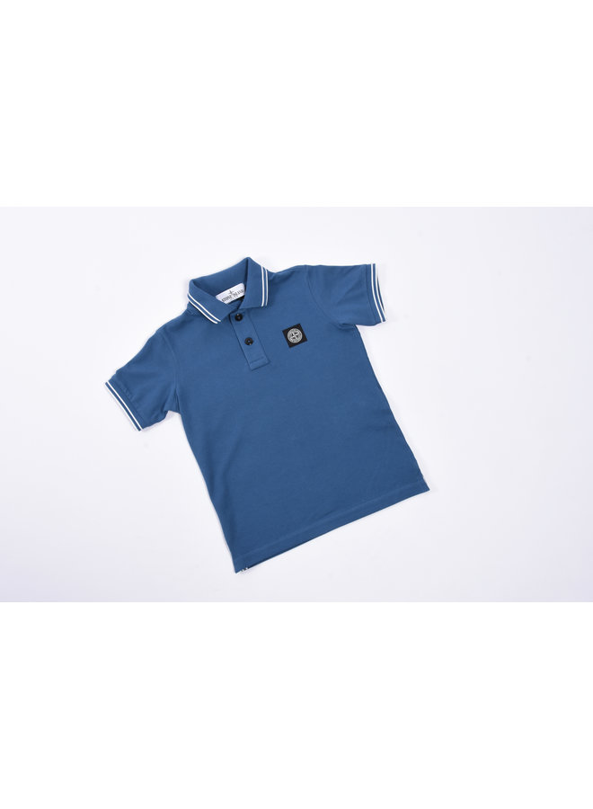 Stone Island SS23 - Polo Shirt Logo-Patch - Royal Blue