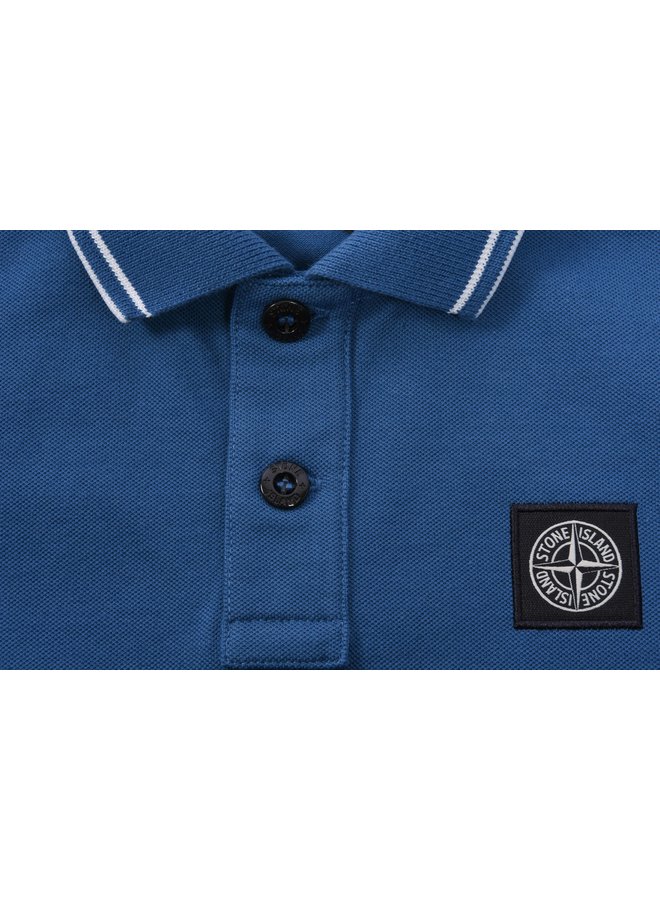 Stone Island SS23 - Polo Shirt Logo-Patch - Royal Blue