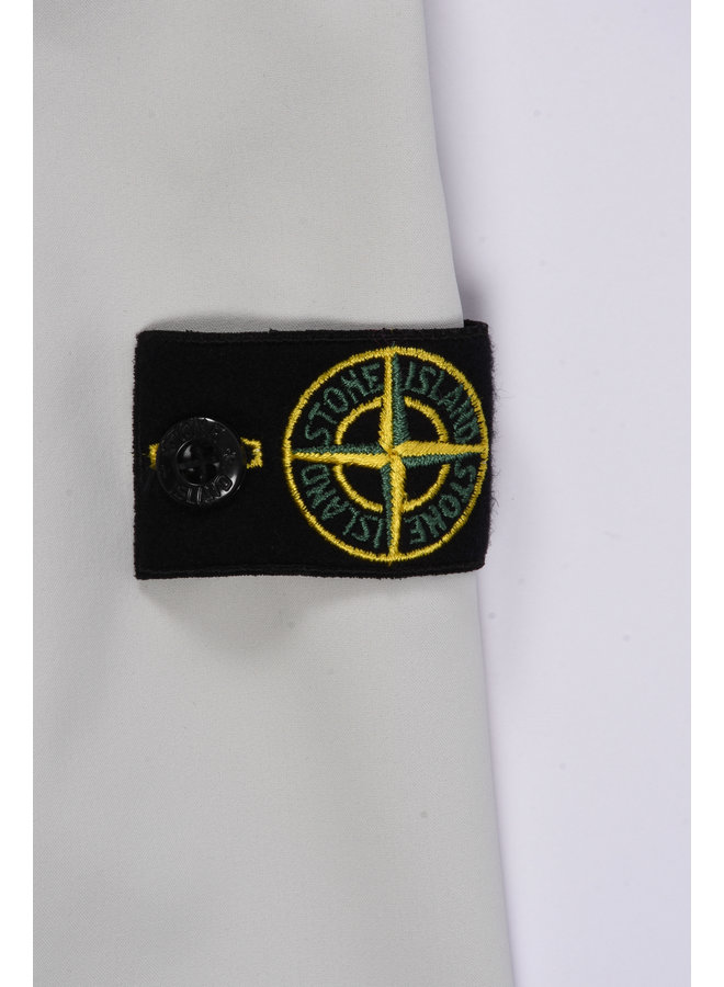 Stone Island SS23 - Logo-Patch Soft Shell Jacket - Pearl Grey