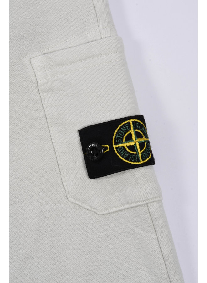 Stone Island SS23 - Felpa Logo-Patched Sweatpants - Pearl Grey