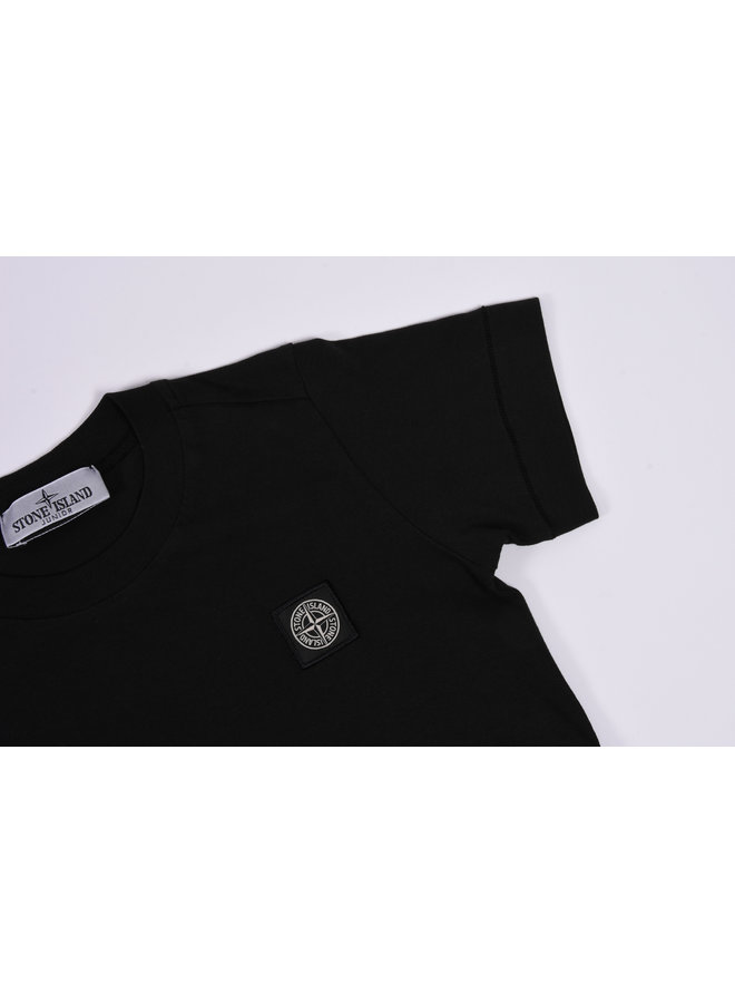 Stone Island - T-shirt Logo-Patch - Black