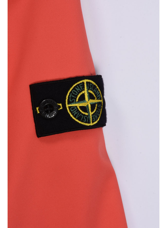 Stone Island SS23 - Logo-Patch Soft Shell Jacket - Coral