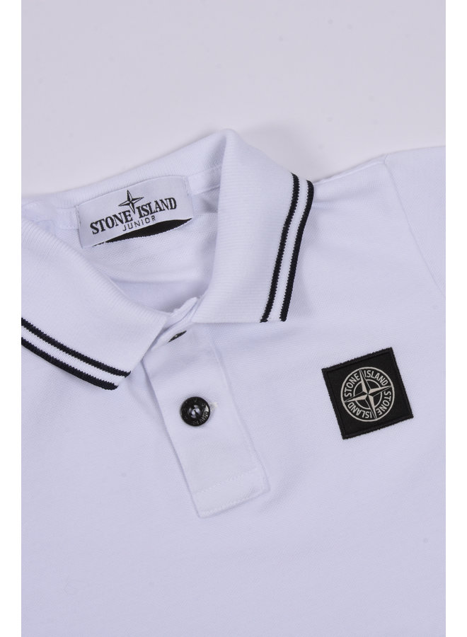 Stone Island SS23 - Polo Shirt Logo-Patch - White