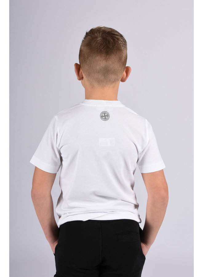 Stone Island SS23 - T-shirt Logo Chest - White