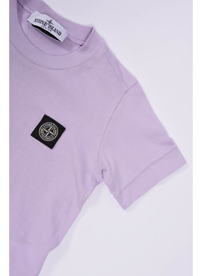 Stone Island SS23 - T-shirt Logo-Patch - Lilac