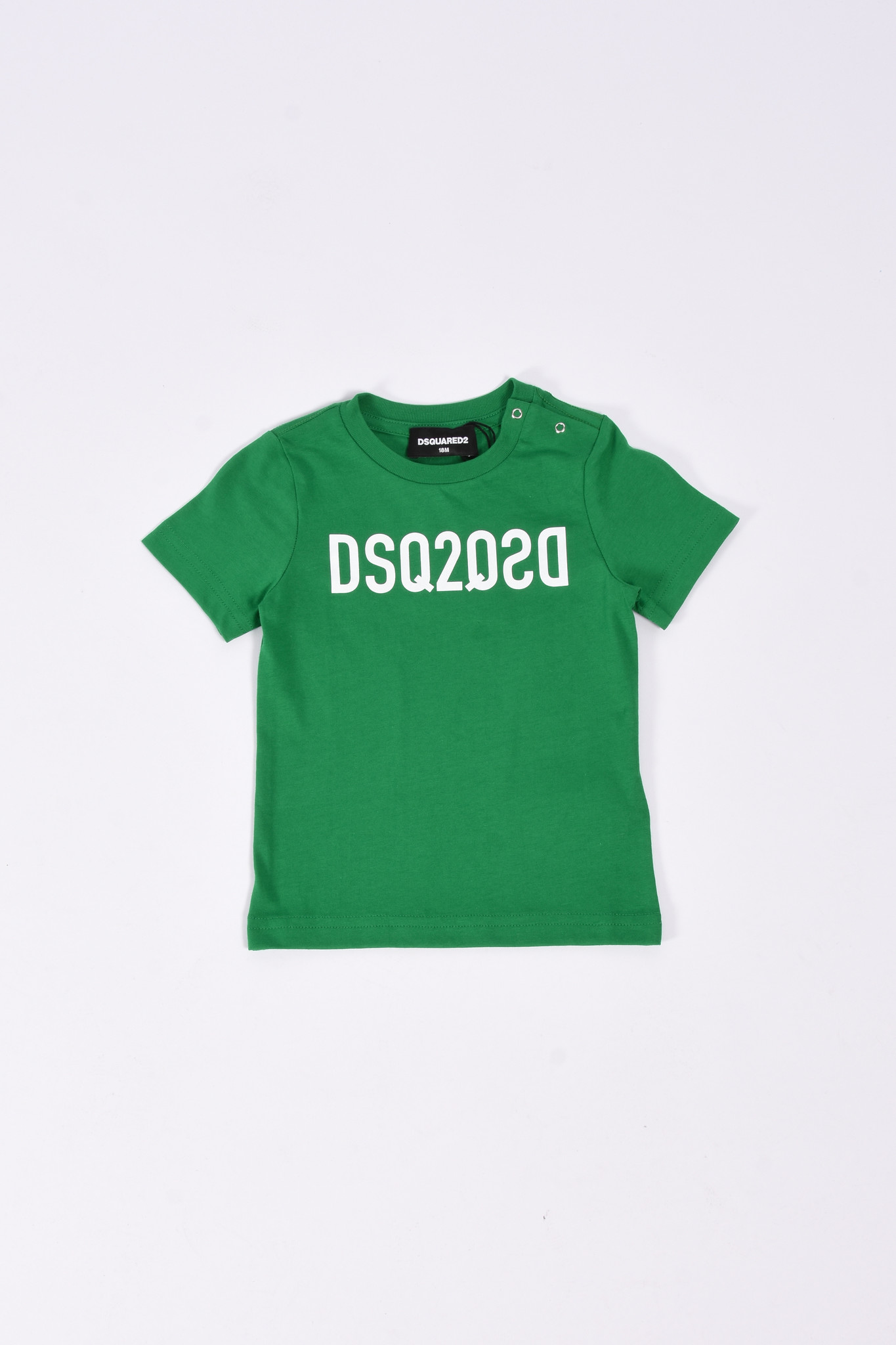 Onnauwkeurig vragenlijst Matrix Dsquared Baby SS23 - T-shirt - Green - Ikke Kids