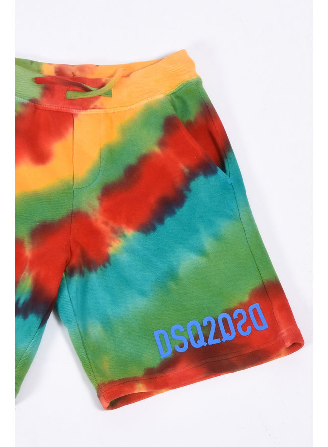 Dsquared2 Kids SS23 -DQ1604 Shorts - Multicolor Dye