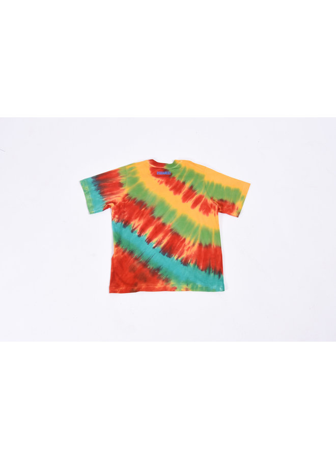 Dsquared2 Baby SS23 -DQ1609 T-shirt - Multicolor Dye
