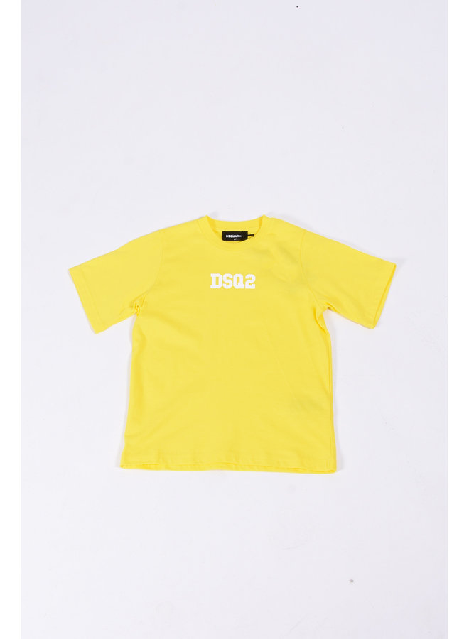 Dsquared Kids SS23 - T-shirt Slouch Fit - Yellow