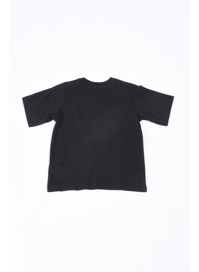 DQ16322 Dsquared Kids SS23 - T-shirt Slouch Fit - Black