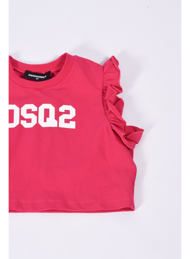 Dsquared2 Kids SS23 - DQ1656 Top - Pink