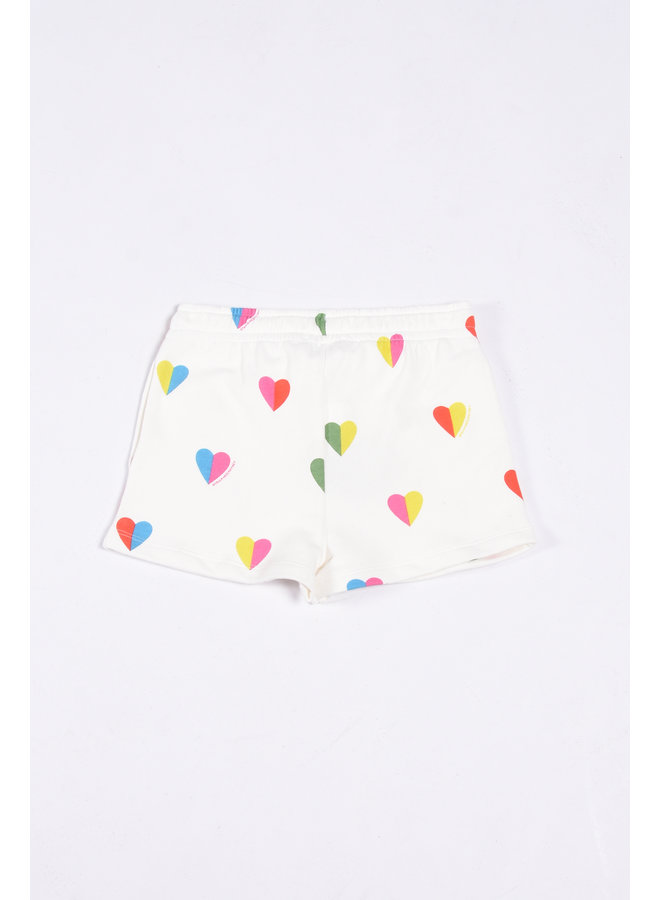 Stella McCartney Girl SS23 - TS6D09 Shorts - Ivory / Colorful