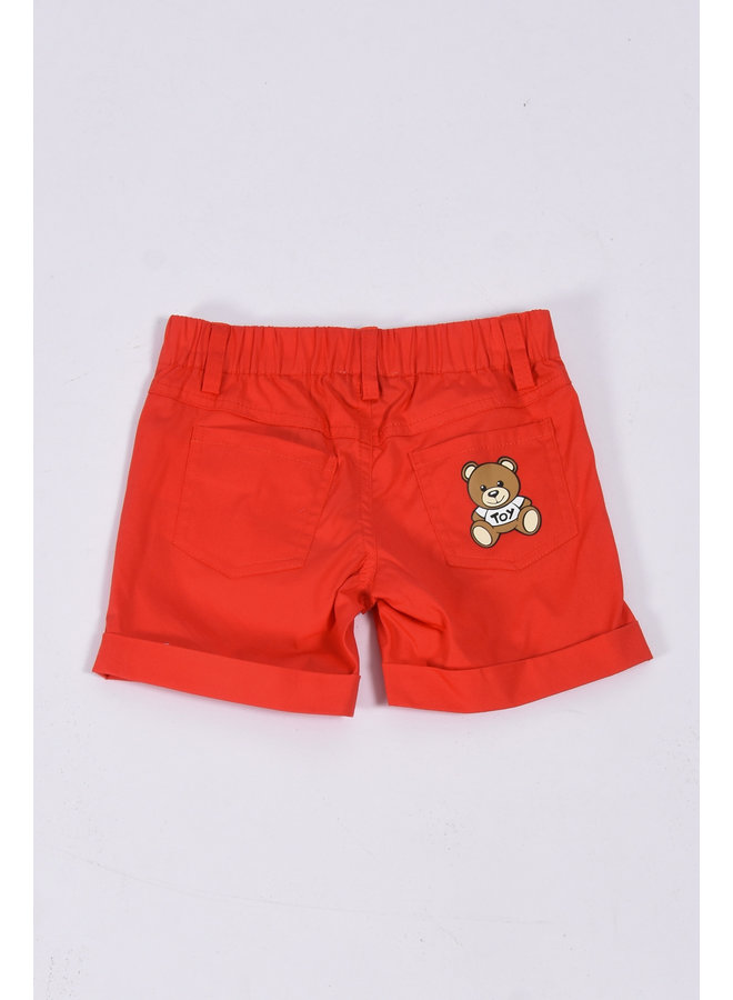 Moschino SS23 - Shorts - Poppy Red