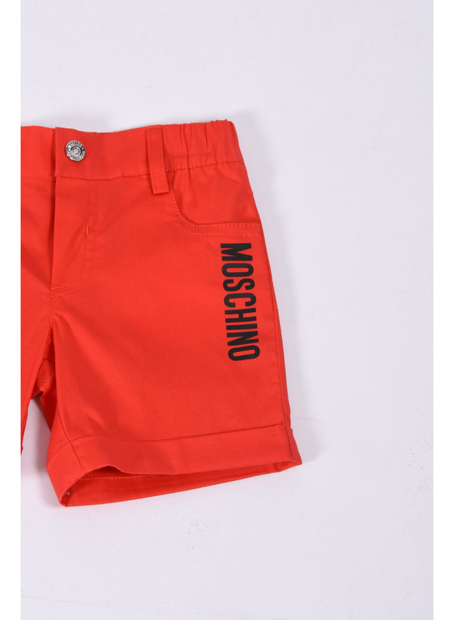 Moschino SS23 - Shorts - Poppy Red