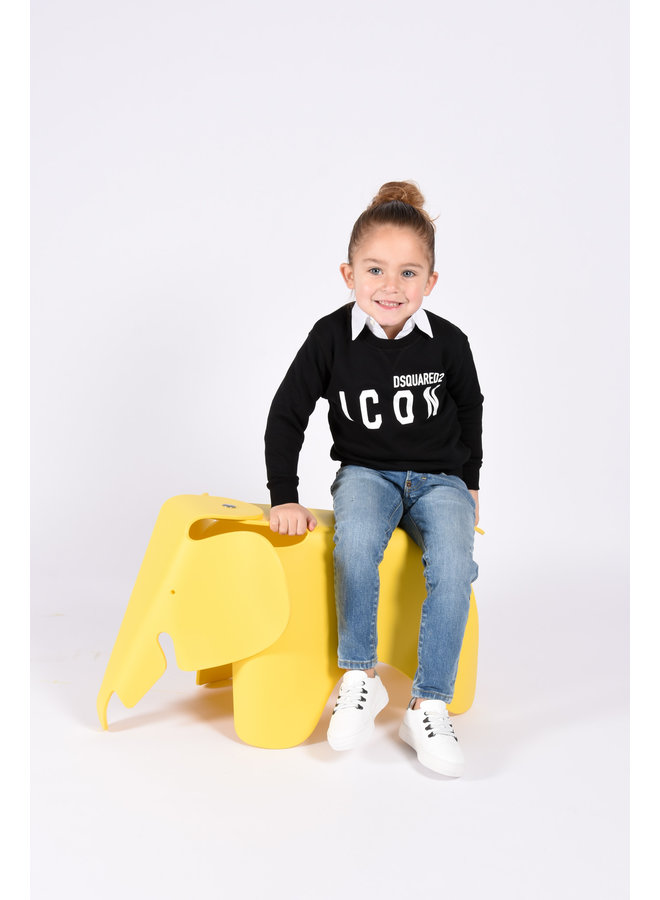 Dsquared Kids SS23 Cool Fit  Sweater - Black