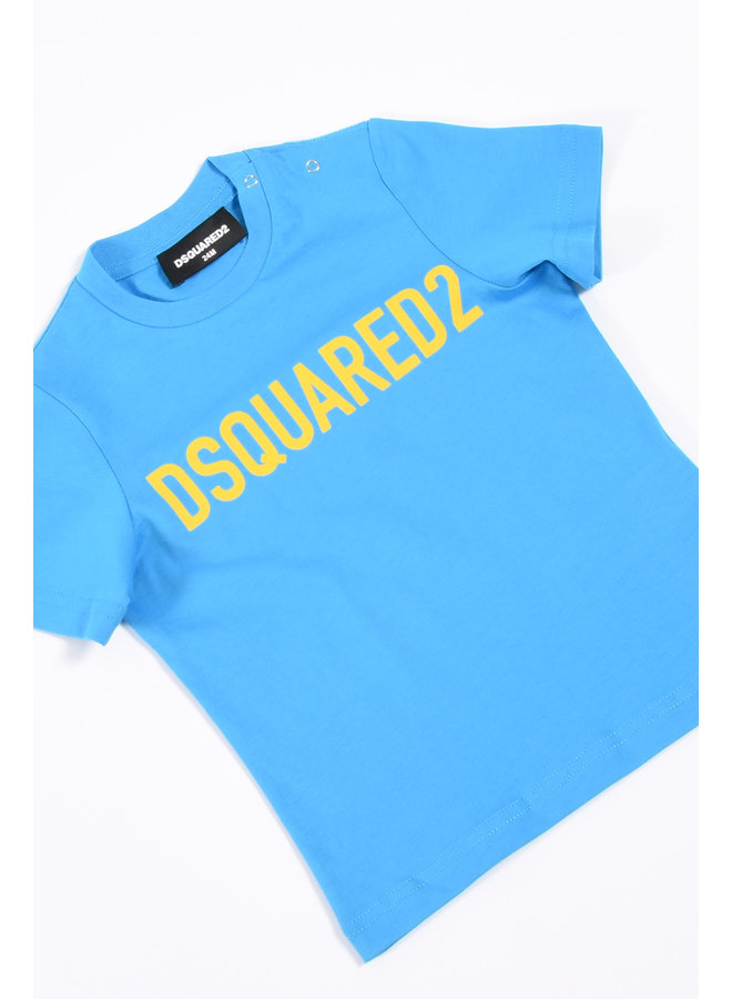 Dsquared2 Baby SS23 - DQ1781 T-shirt - Blue / Yellow