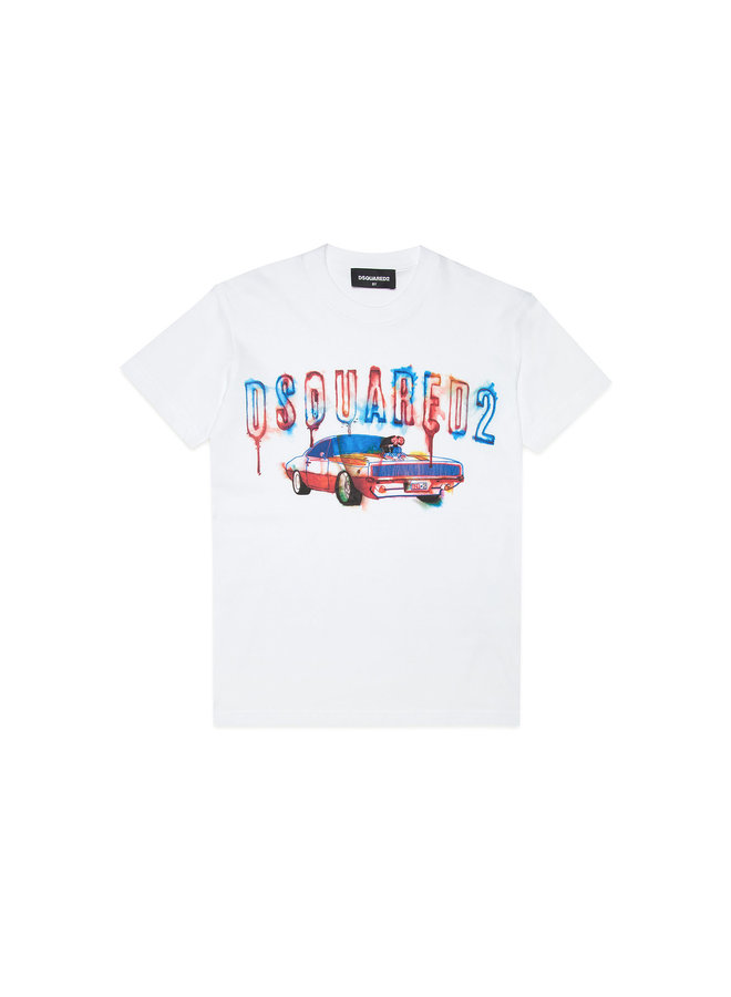 Dsquared2 Kids SS23 - DQ1610 Cool Fit T-shirt - White