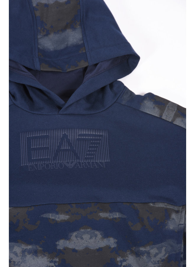 EA7 Kids SS23 - 3RBM57 Sweatshirt - Navy Blue