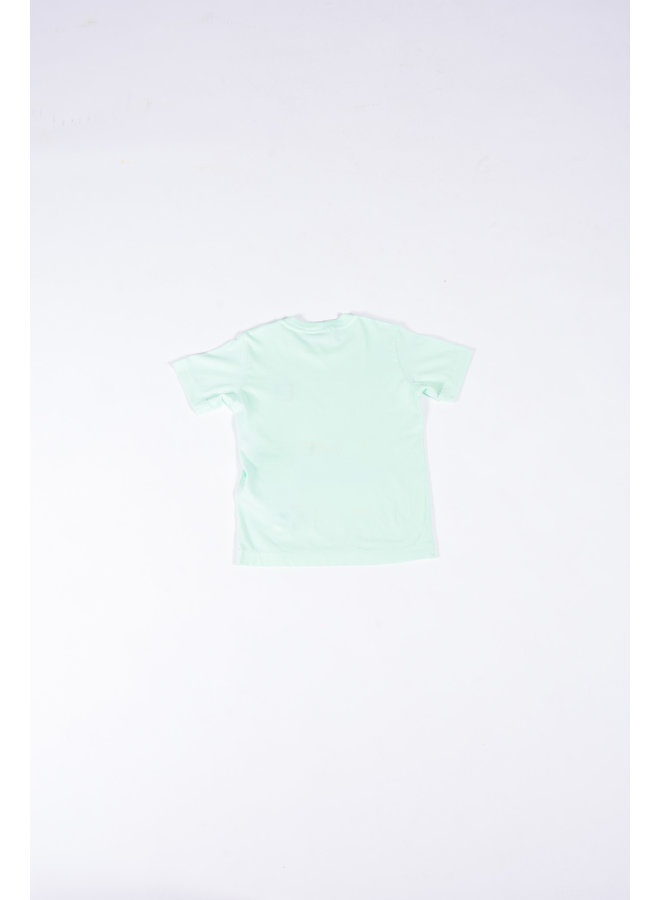 Stone Island SS23 - T-shirt Logo-Patch - Aqua