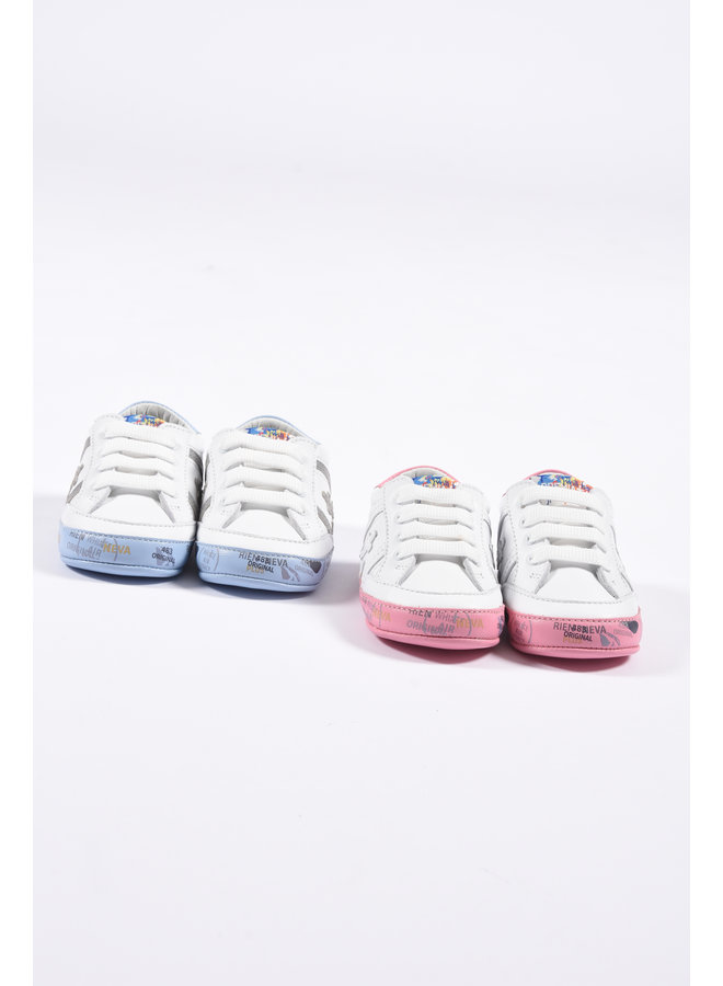 Premiata SS23 - Baby Sky - White/Pink