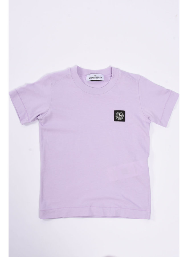 Stone Island SS23 - T-shirt Logo-Patch - Lilac