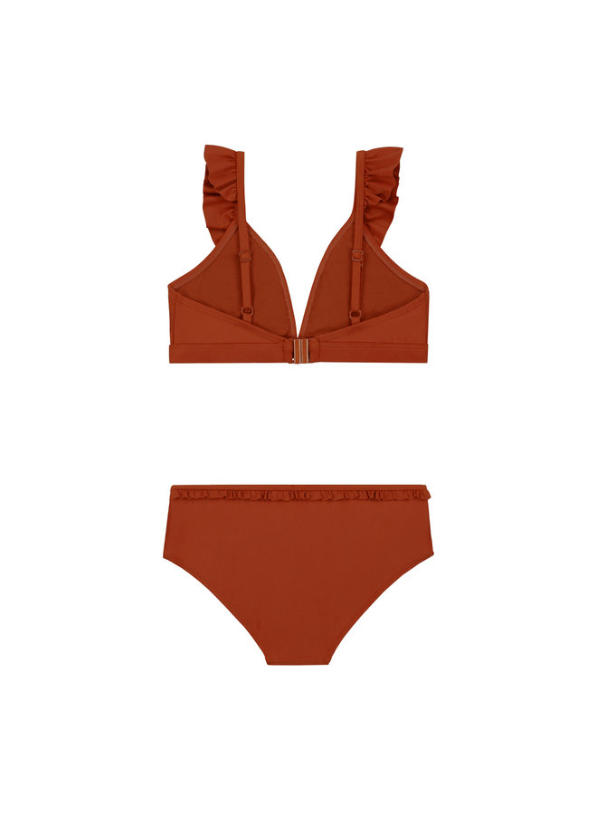 Shiwi SS23 - Bella Hipster Bikini Set - Ochre Brown