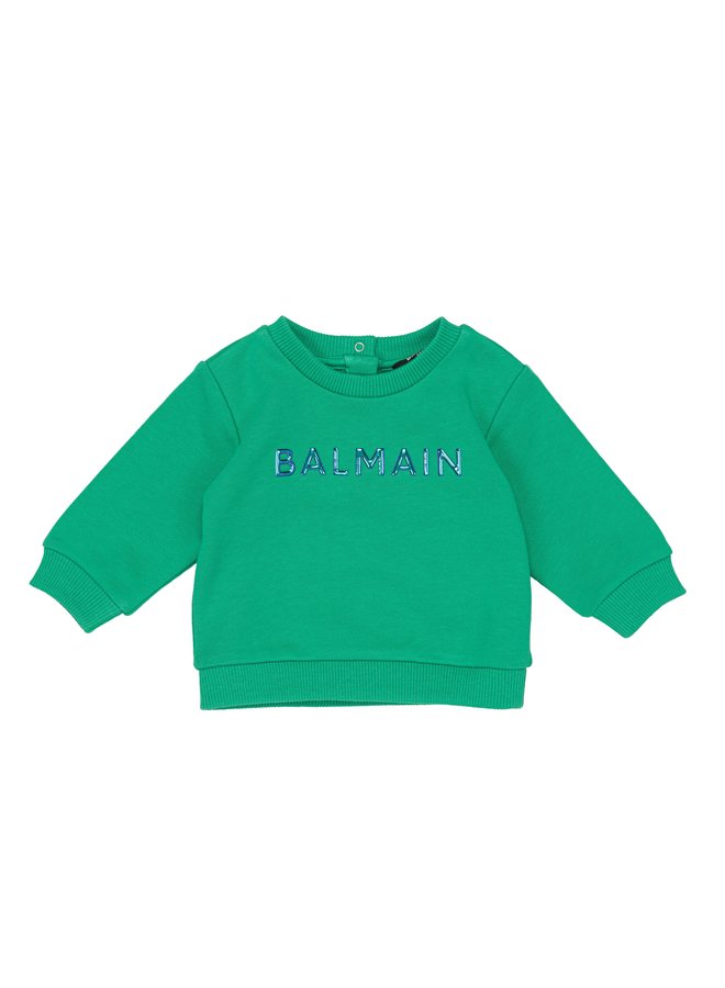Balmain SS23 - Sweatshirt - Green