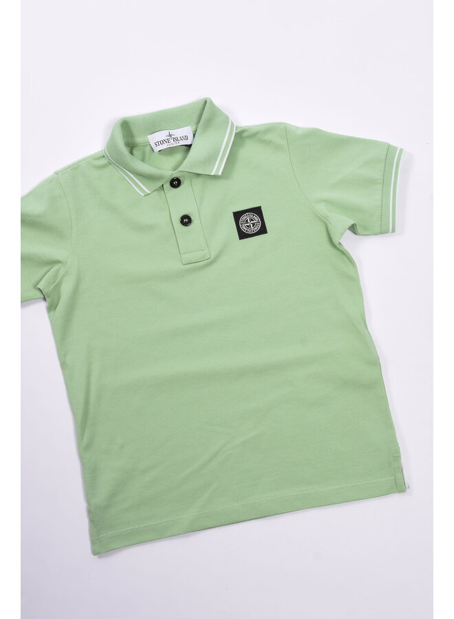 Stone Island SS23 - Polo Shirt Logo-Patch - Light Green