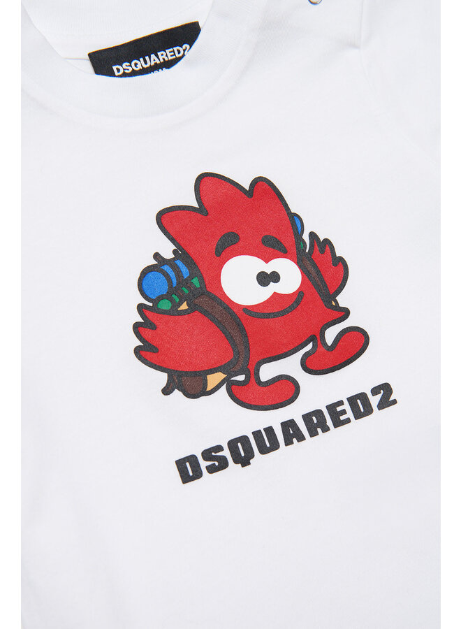 Dsquared2 Baby FW23 - DQ1998 T-Shirt - White
