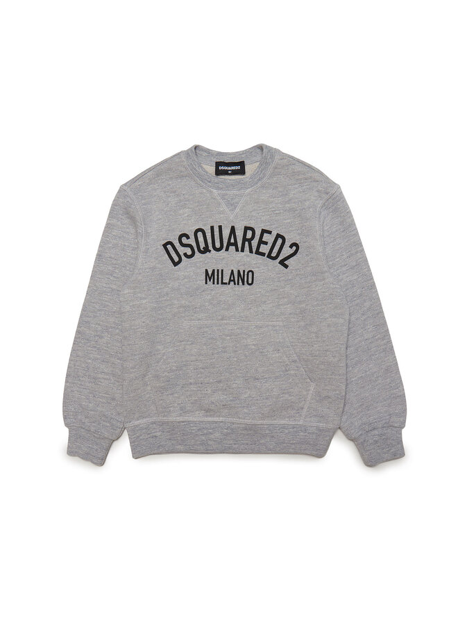 Dsquared2 Kids FW23 - DQ1963 Sweatshirt Relax Fit - Grey Melange