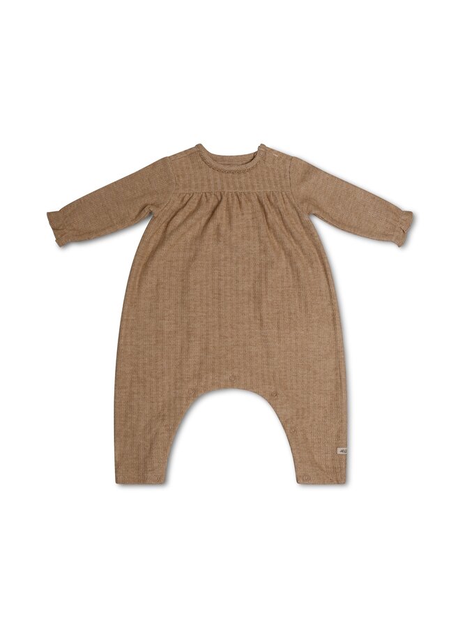 Le Chic FW23 - Koya Rib Melee Baby Suit- Light Cappuccino