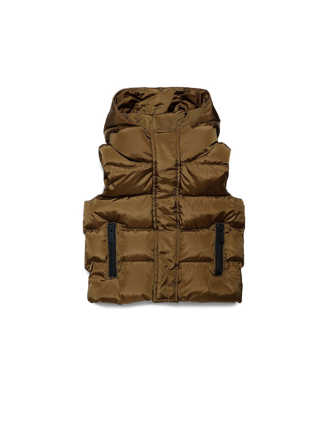 Dsquared2 Baby FW23 - DQ1789 Hooded Bodywarmer - Brown