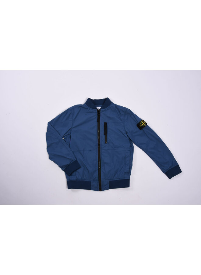 Stone Island SS23 - Logo-Patch Jacket - Royal Blue