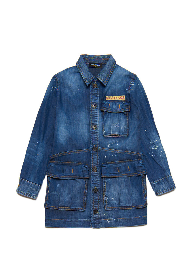 Dsquared2 FW23 - DQ1894 Denim Dress - Blue