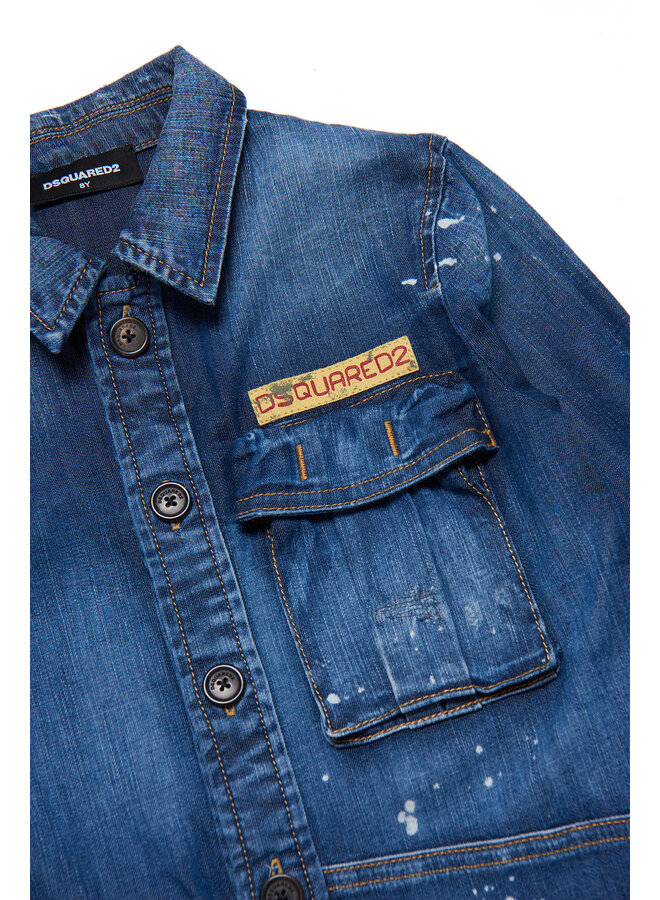 Dsquared2 FW23 - DQ1894 Denim Dress - Blue