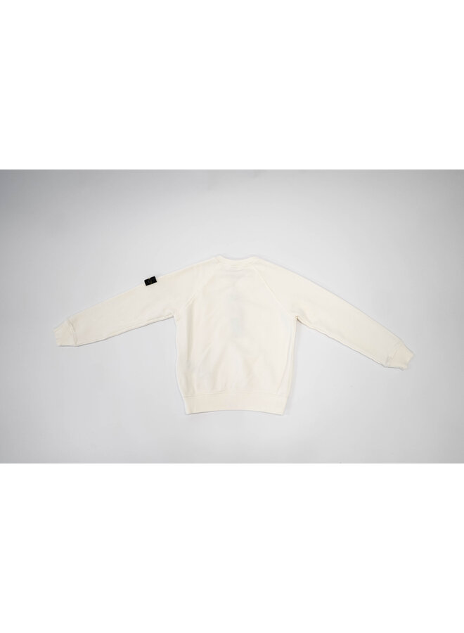 Stone Island FW23 - Felpa Logo-Patch Sweater - Ivory