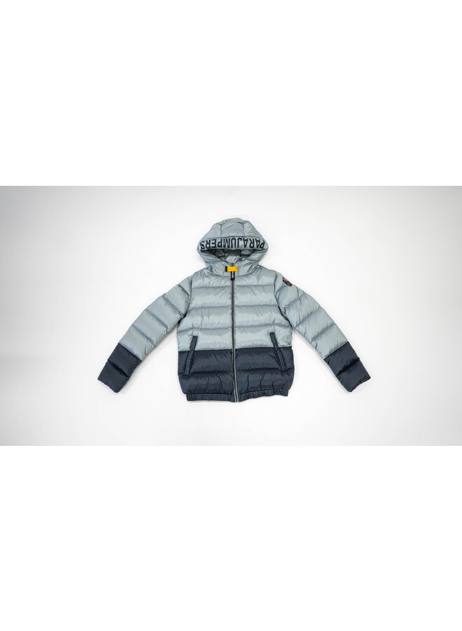 Parajumpers Kids FW23 - Gil Boy Hooded Down Jacket - Dark Avio