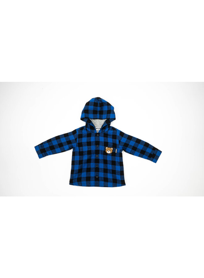 Moschino Baby FW23 - MUC01B Shirt - Check Blue