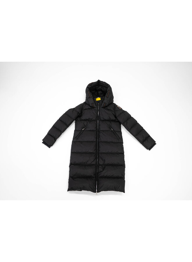 Parajumpers Kids FW23 - Panda Girl Hooded Down Coat - Black