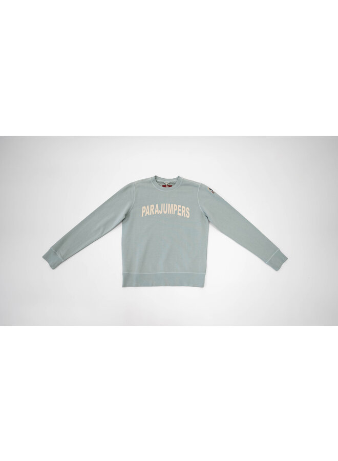 Parajumpers Kids FW23 - Caleb Boy Graphic Fleece - Sky Grey