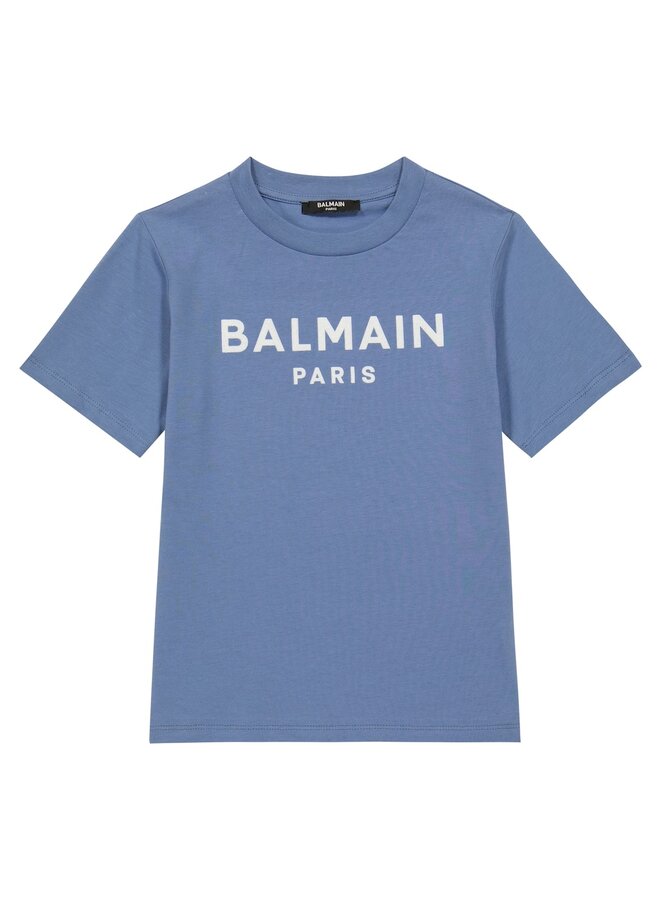Balmain FW23 - BT8Q71 T-Shirt - Blue