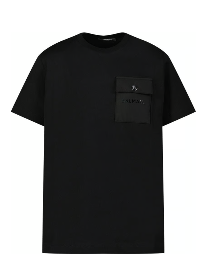 Balmain FW23 - BT8P81  T-Shirt - Black