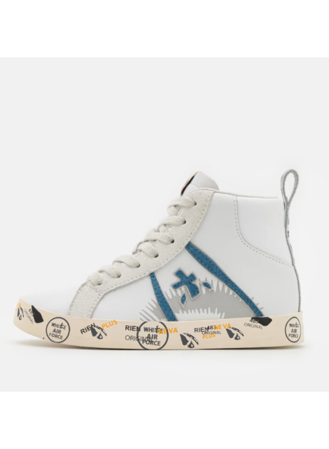 Premiata FW23 - Andy Hi - White/Blue