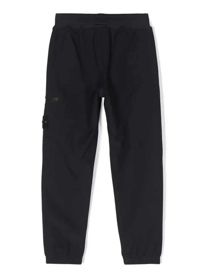 Stone Island FW23 - Logo-Patch Cargo Pants - Navy Blue